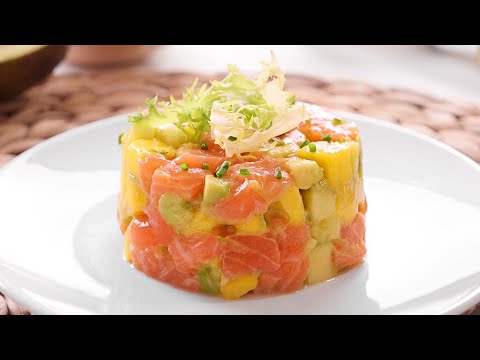 Tartar de salmón con mostaza: una deliciosa combinación