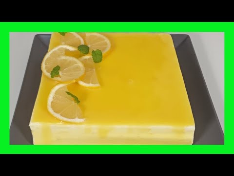 Deliciosa tarta de mousse de limón para sorprender a tus invitados