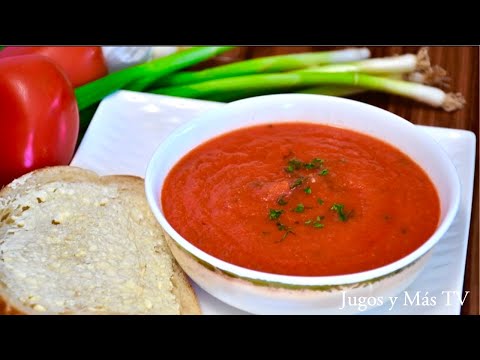 Sopa de tomate light: la receta saludable y deliciosa que estabas buscando