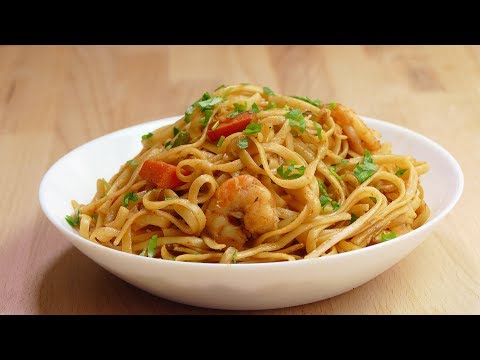 Noodles con gambas: la receta perfecta para sorprender en la cena