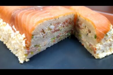 Delicioso pastel de salmón ahumado: una receta fácil y rápida