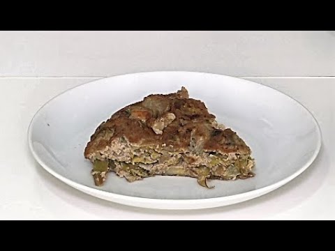 Tortilla de ajos tiernos y alcachofa: una deliciosa receta casera
