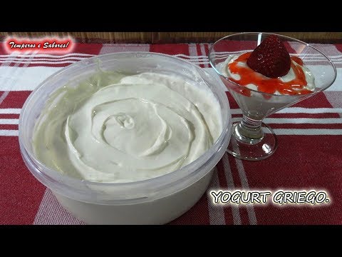 Deliciosa receta de yogurt griego casero