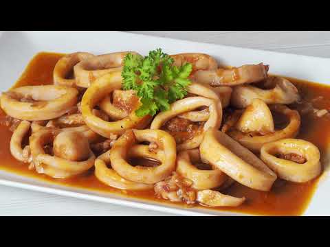 Deliciosos calamares en salsa de tomate y cebolla: ¡prepara esta receta!