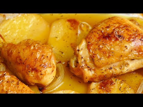 Muslos de pollo al horno con limón: una receta deliciosa y fácil de preparar