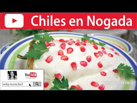Receta de chile en nogada auténtica: ¡deléitate con sabores mexicanos!