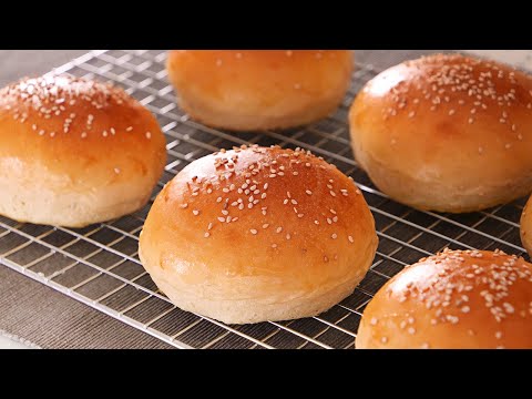 Delicioso pan casero para hamburguesas: receta fácil y rápida