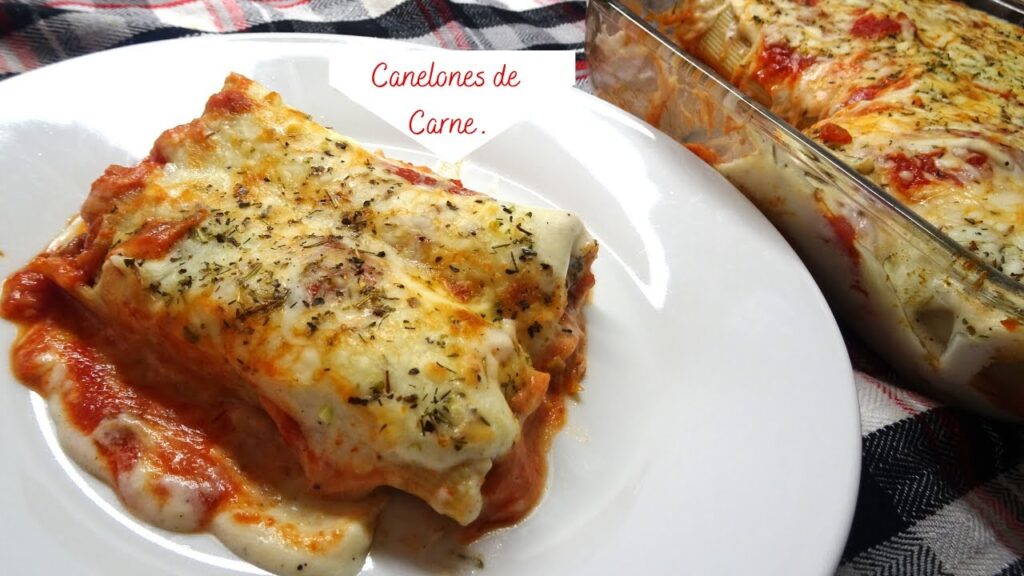 Canelones Rellenos de Carne Molida y Mozzarella: Receta Casera Irresistible